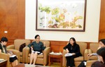 Lãnh đạo Hội LHPNVN và Lãnh đạo Bộ Lao động-Thương binh & Xã hội làm việc về công tác trẻ em